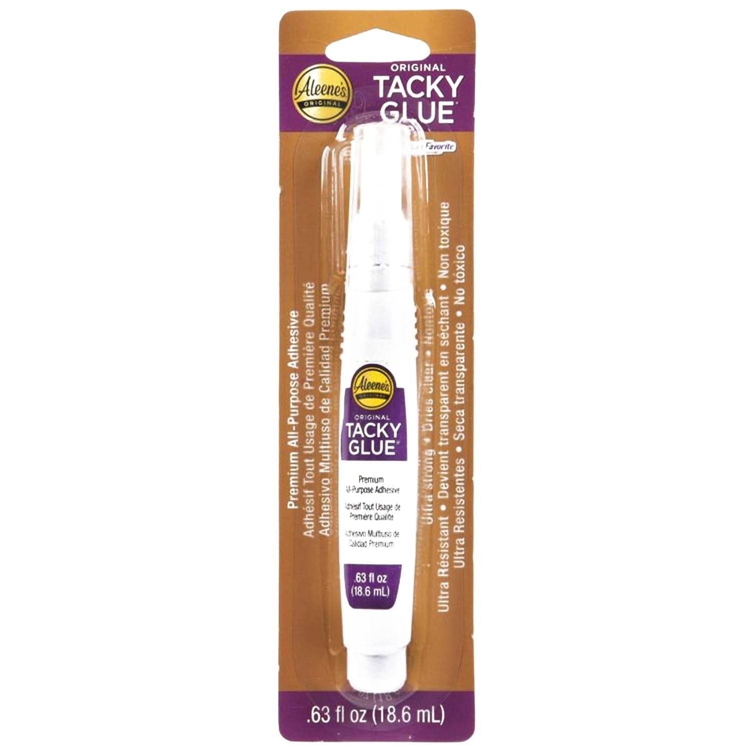 Original 2 Fl. Oz. 6-Pack, America&#39;S Favorite Tacky Glue, 6 Pack, Ideal for Slime, Crafts and School Projects