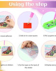 Arts and Crafts for Kids Ages 8-12 & 6-8, Window Suncatcher Diamond Painting Kits by Numbers for Girl Ages 7 9 11 Year Old Gem Art for Kids Ages 9-12 Birthday Gift Idea for Teens (Nature)