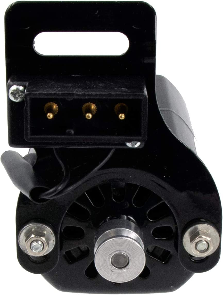 Sewing Machine Motor Kit with Foot Pedal & Belt - 110 Volt, 100 Watt for Imported & Domestic Home Sewing Machines (Black)