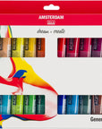 Royal Talens  Acrylic Standard Tubes, 20Ml-Tubes, Set of 24 (100516105)