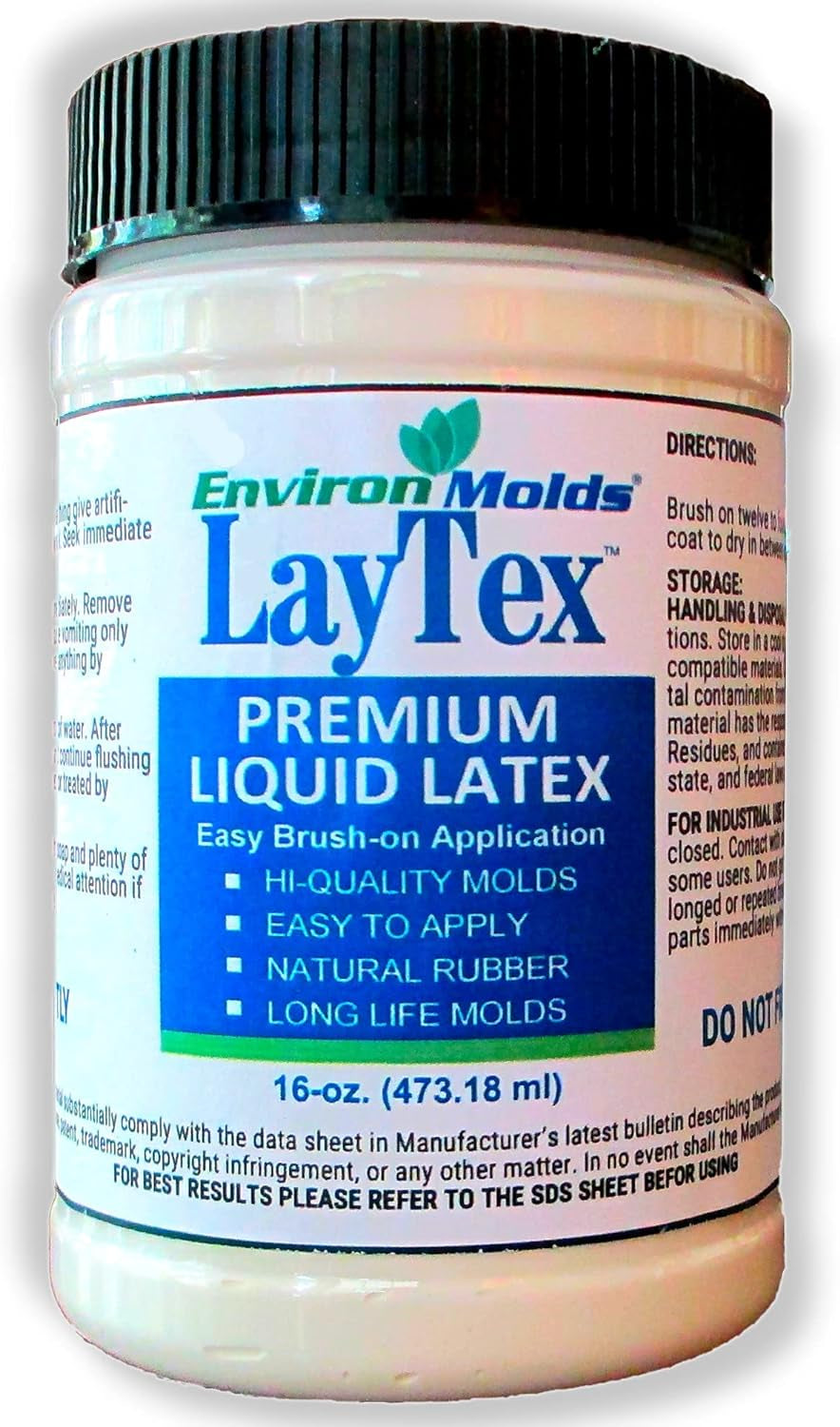 Liquid Latex Mold Making Rubber 16-Oz.