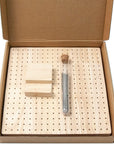 9.25" Crochet Blocking Board with 20 Pins with 25Pcs Steel Pins, Blocking Board for Crochet Knitting and Crochet Projects