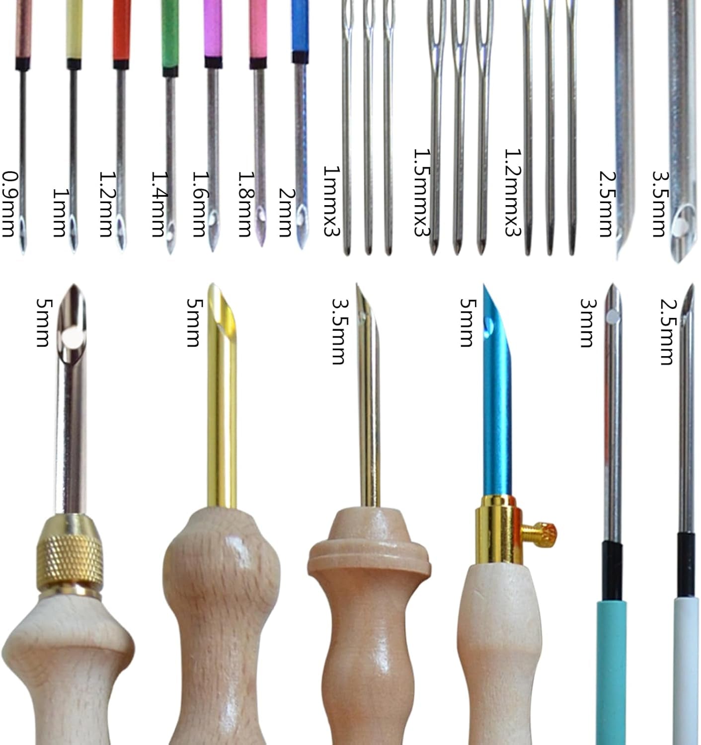 Adjustable Punch Needle Embroidery Kit for Adults - Complete Beginner Set with Tools - Ideal for Punch Needle and Needle Punch Projects