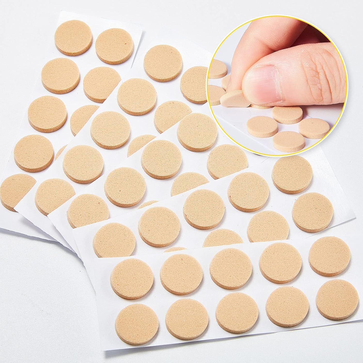 300 Pieces Earring Support Patches Earring Lifters and Earring Backs for Support Pads Earrings Waterproof Lifting Patches Ear Lobe Support Backs