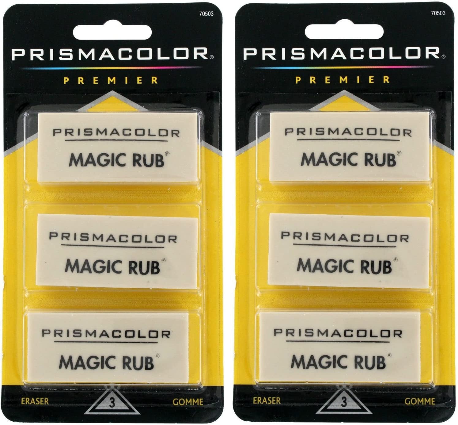 Sanford  Magic Rub Eraser (SAN70503),2 Pack
