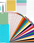 Accessories Bundle for Cricut Joy and Supplies Include Weeding Tools, Heat Transfer, Adhensive Vinyl Sheets for Starter Kit-38Pcs
