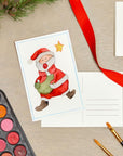 50 Pack Watercolor Postcards Blank, Bulk 4X6 Inch Cards to Paint, for Art, DIY (White, 300Gsm Cardstock)