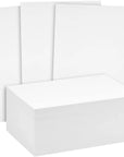 White Thick Paper Cardstock - 80 Lb Card Stock (216 Gsm) | 8.5 X 11 Inch | 50 Sheets | Heavyweight Cover Stock for Business Cards, Art, Invitations, Stationery Printing