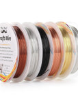 - Beading Wire for Jewelry Making, 24 Gauge, 6 Rolls,19.6 Feet Each, Jewelry Wire, Wire for Jewelry Making, Beading Wire, Crafting Wire, Jewelry Making Wire, Bendable Wire