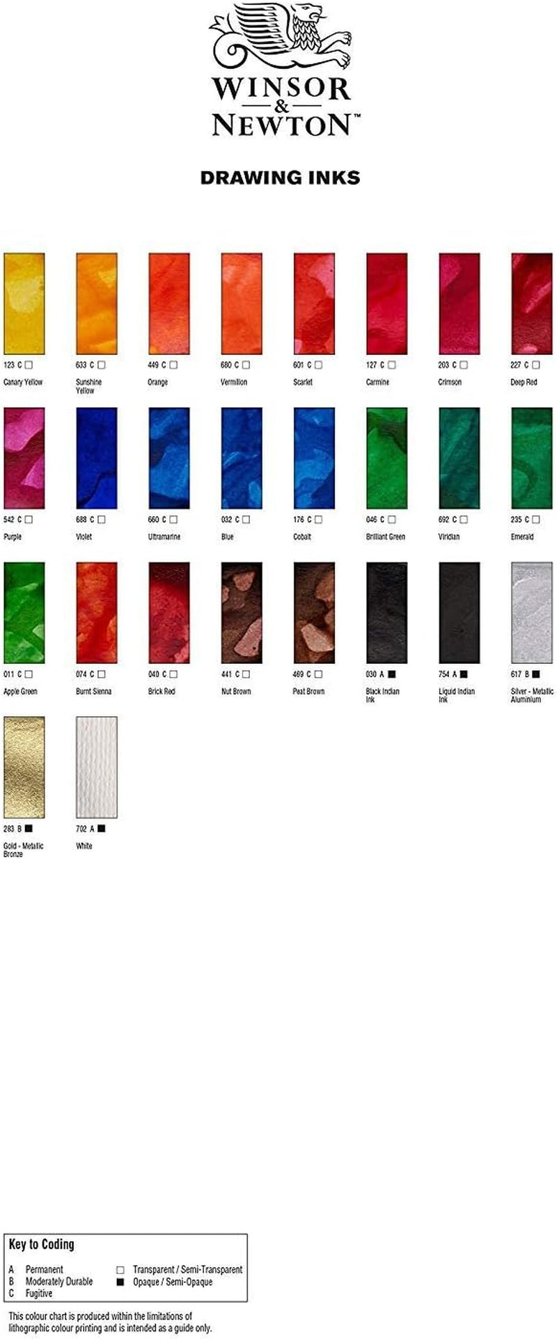 Drawing Ink, 30Ml Bottle, Black Dropper Cap