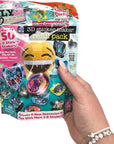 3D Sticker Maker Kit for Girls and Boys, DIY Arts and Crafts Fun for Ages 6+, Creative Toy Gift Set Includes 50+ Custom Refills- Safari Party Pack | ILY