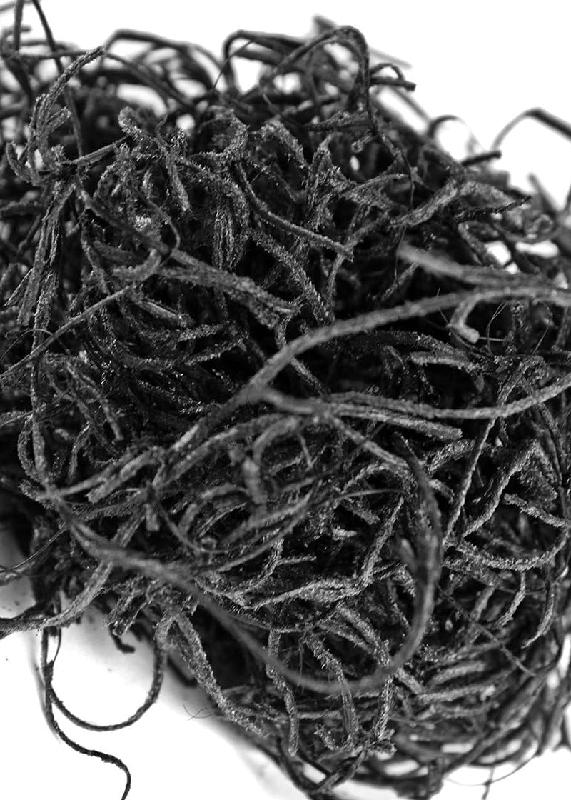 (27017 Spanish Moss Preserved, Black, 3Lbs