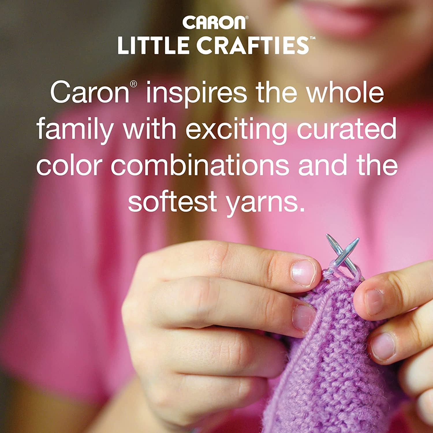 ® Little Crafties™ 20 Assorted Acrylic Yarn Skeins 63Yd Each for Knitting and Crochet Projects , Multipack Starter Kit