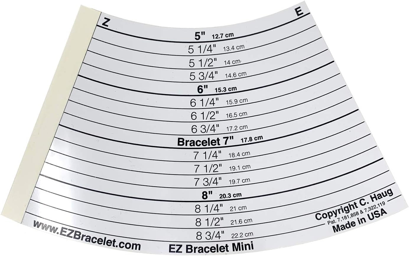Euro Tool Ez Sizer, Bracelet Mandrel, Travel Size | GAU-110.10