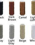 Upholstery Repair Kit 29-Pack, Leather Craft Tool Kit Leather Hand Sewing Needles Canvas Thread and Needles Tape Measure Large-Eye Stitching Needles for Leather Repair