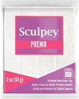 Premo  Polymer Clay 2 Ounces-White Translucent (PE02 5527)