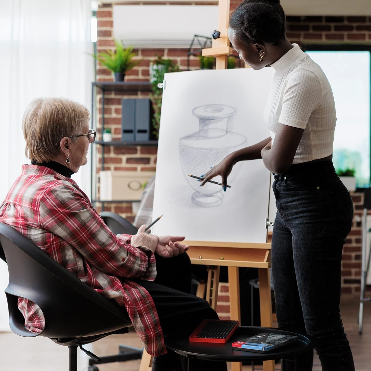 Drawing Sketch Pencils Set of 12, Medium (6B - 4H), Drawing Pencils for Sketching, Artist Graphite Pencils for Drawing