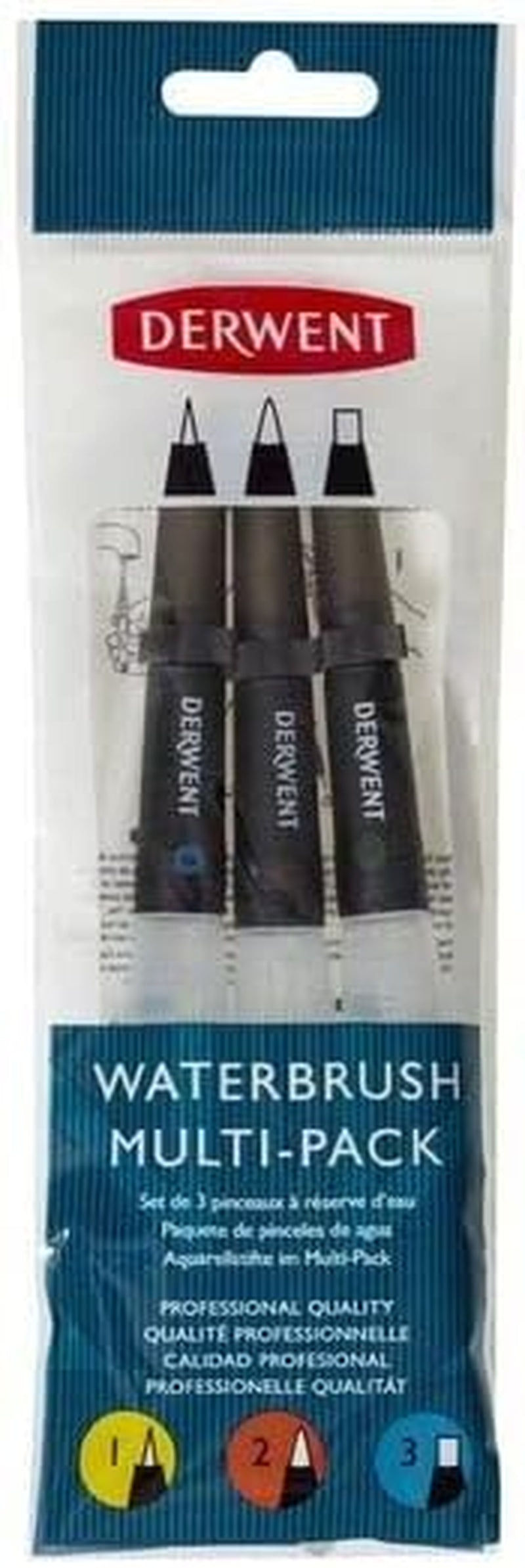 Art Supplies, Waterbrush, 3 Pack (2301975)