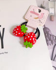 Rurili Mini Resin Strawberry Flat Back for Scrapbooking Embellishment DIY Craft Decors Hair Accessories 50 Pcs（A）