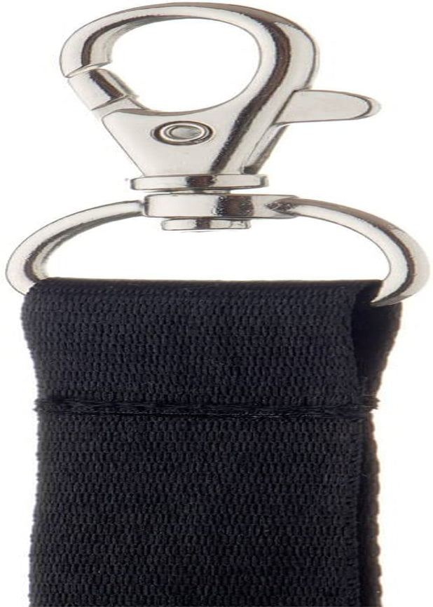 60Pcs Swivel Snap Hooks and D Rings for Lanyard and Sewing Projects (1” inside Width)