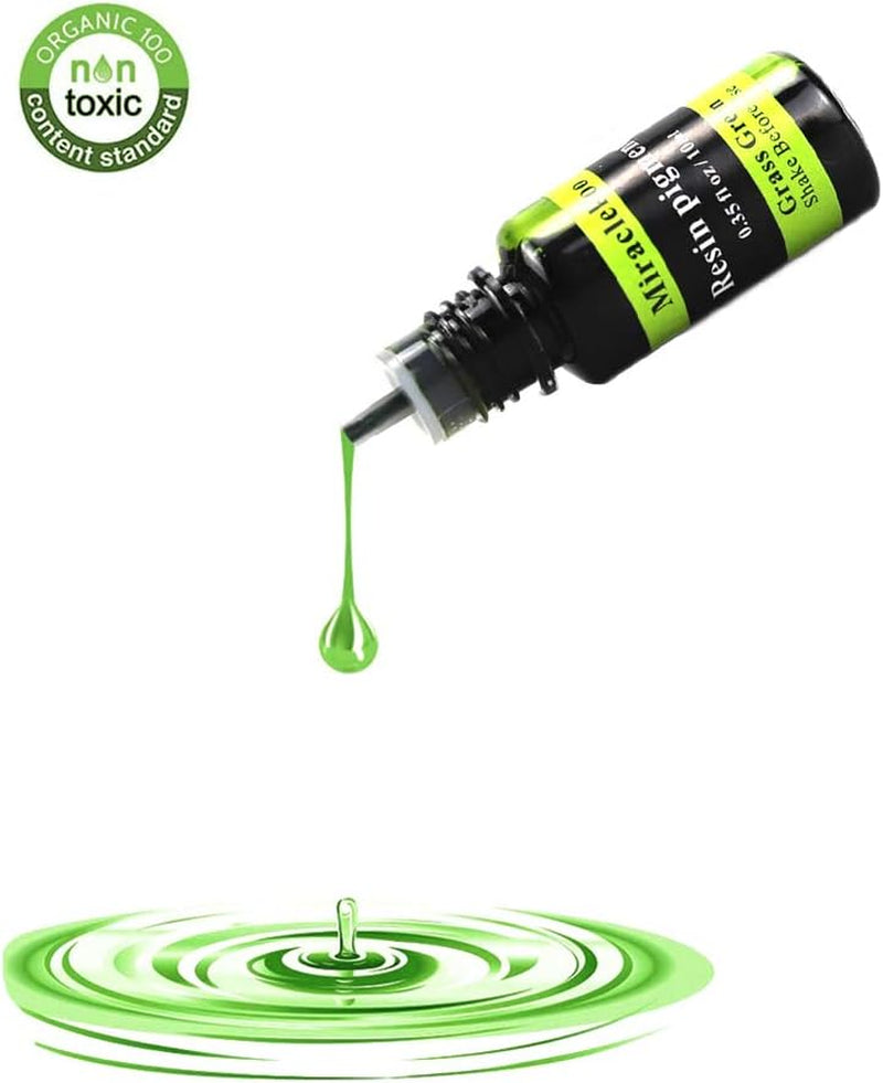 18 Colors Epoxy Resin Color Pigment Liquid Resin Color Dye Translucent Resin Colorant