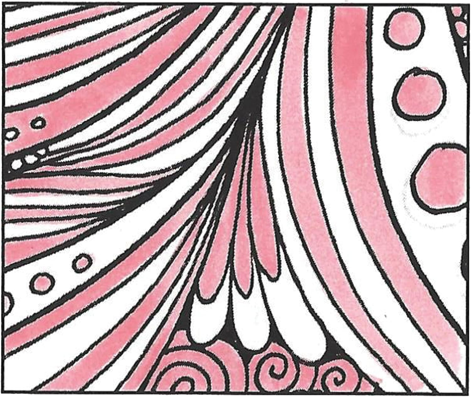 56586 Dual Brush Pen Art Marker, 761 - Carnation, 1-Pack. Blendable, Brush and Fine Tip Marker