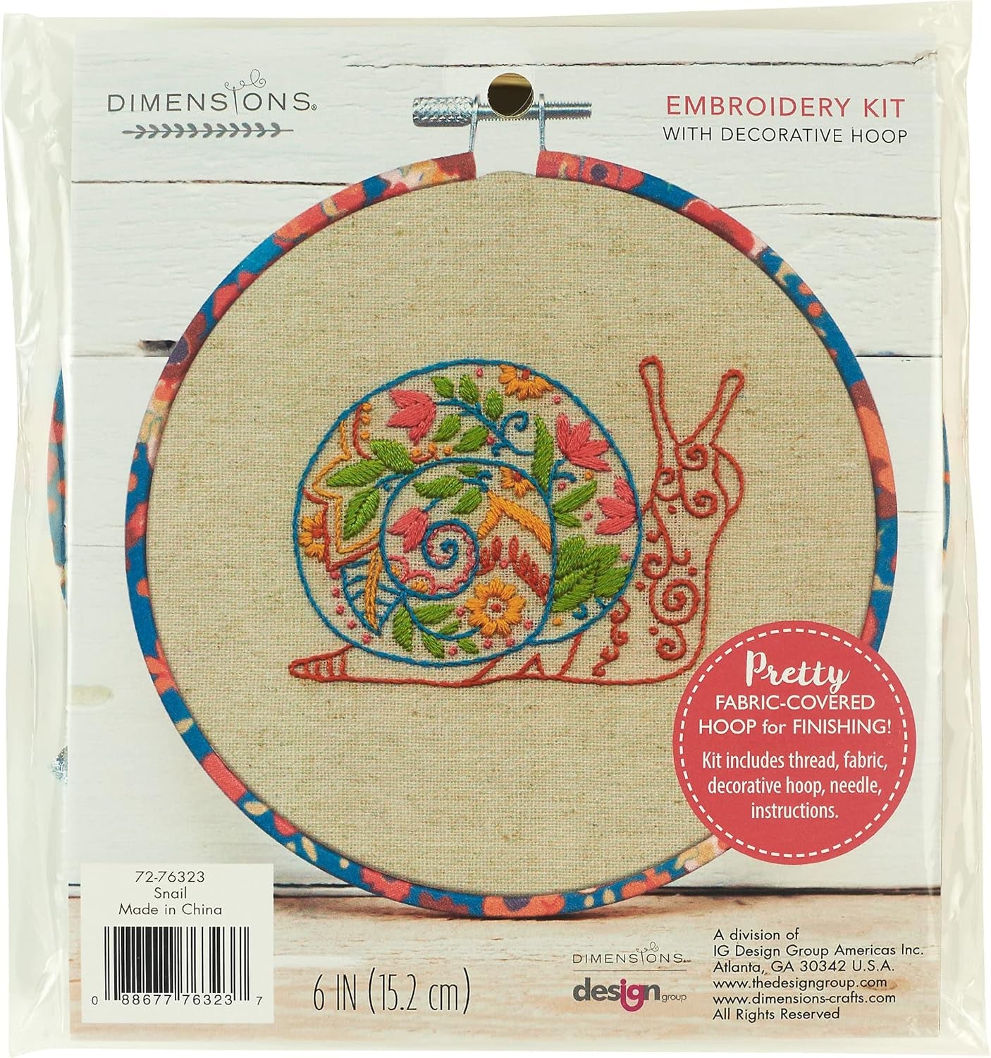 I Can&#39;T Adult Today Counted Cross Stitch Kit for Beginners, 6&#39;&#39;