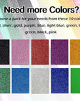 Sticky Glitter Foam Sheets, 20 Packs Thick Self-Adhesive Sparkle EVA Paper Stickers for School Projects, 30 X 20Cm (Multi-Color)
