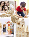 100Pcs 15.7X0.35 Inch Strong Natural Bamboo Sticks, Wooden Craft Sticks, Extra Long Sticks, Wood Strips for Craft Projects
