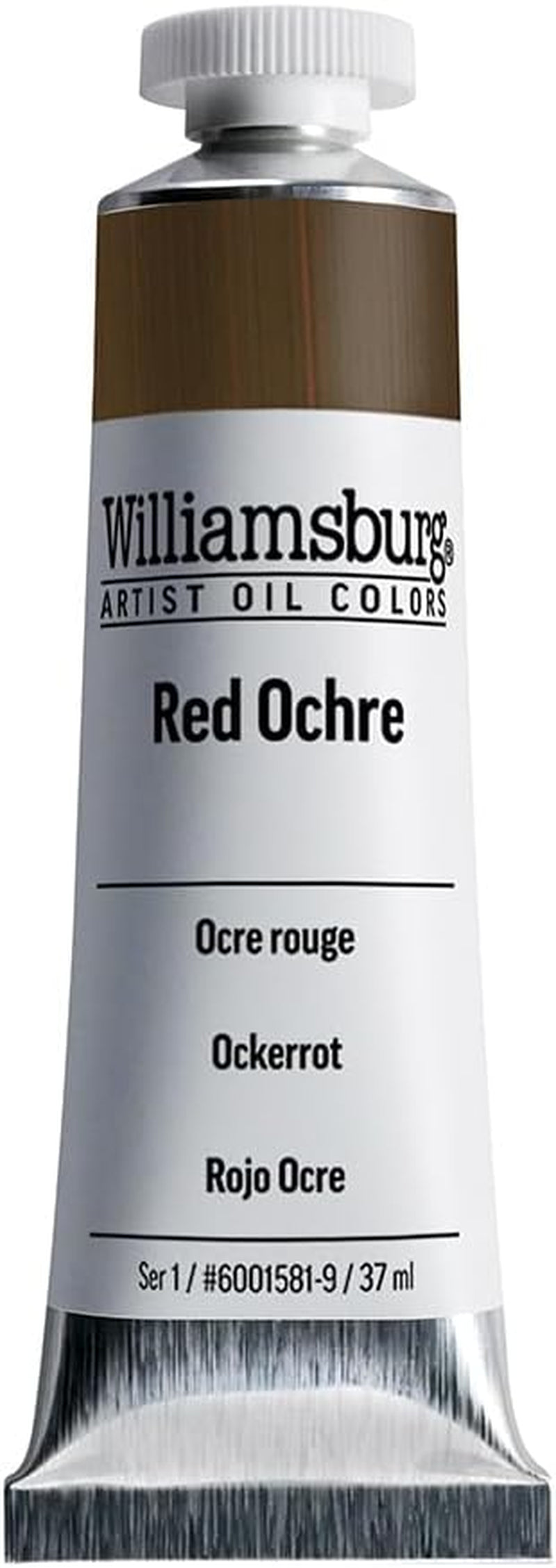 Artist Oil Colors by GOLDEN, Red Ochre, 37 Ml Tube, Professional Oil Paint, Opaque