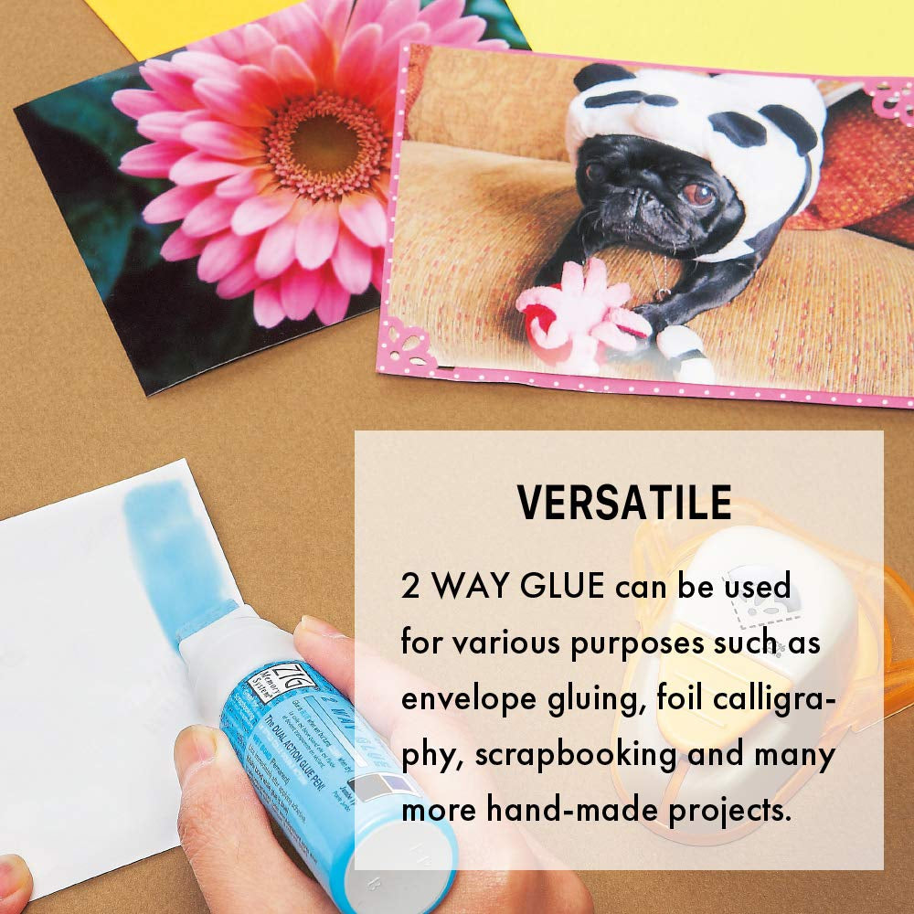 2 Way Glue Stick Pen, Board Tip,15Mm Tip, Ap-Certified, Made in Japan