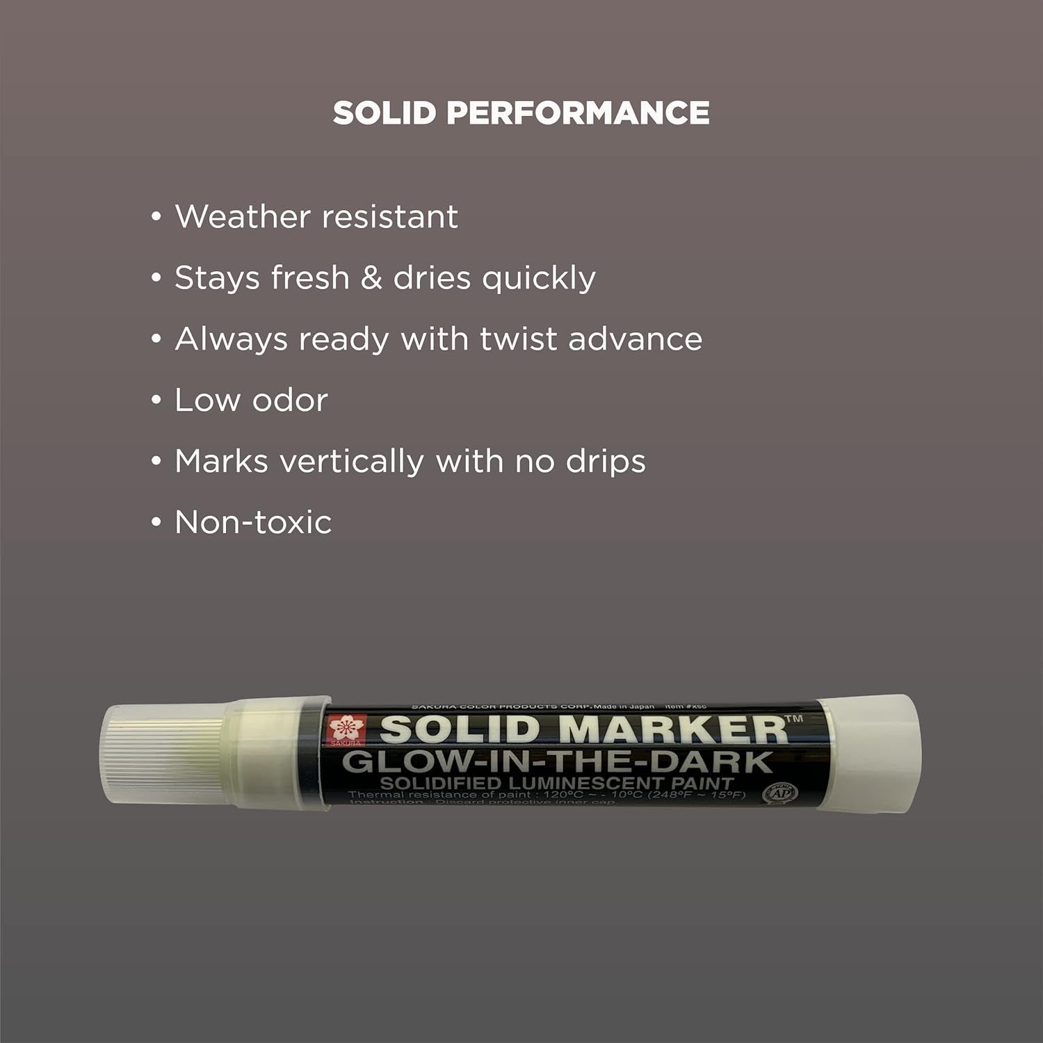 Glow-In-The-Dark, Solidified Paint Marker (46594)