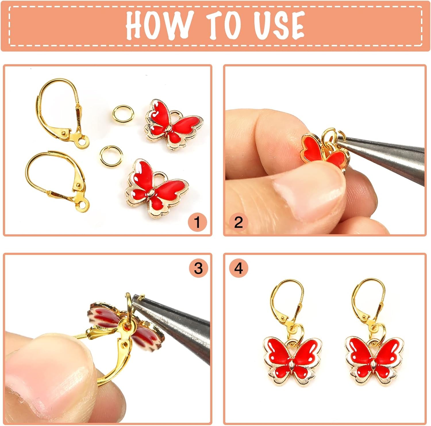 8Pcs 925 Sterling Silver Leverback French Earring Hooks with Open Loop 10X17Mm Hypo Allergenic Gold Dangle Ear Wire Findings for Jewelry Making