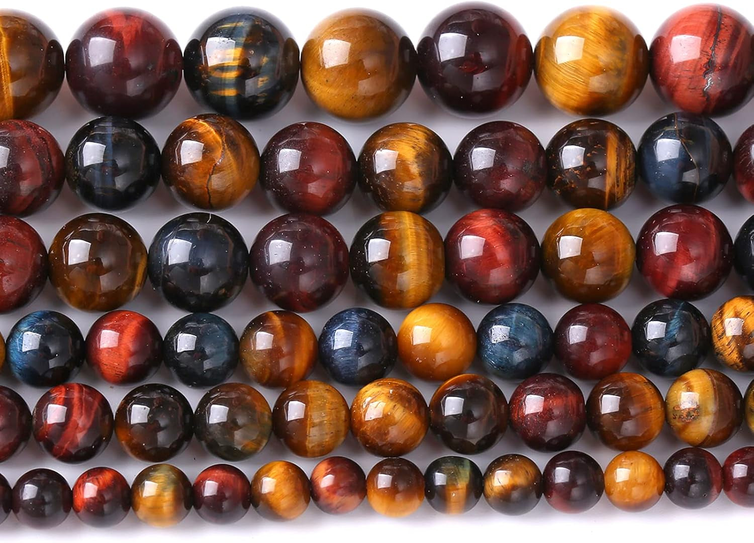 6MM 60PCS Natural Stone Black Labradorite Beads for Jewelry Making DIY Bracelet