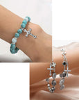 100Pcs Antique Silver Plated Cross Charms Pendant DIY Bracelets Necklace Jewelry Making Craft Wholesale 37Mmx21Mm(A282)