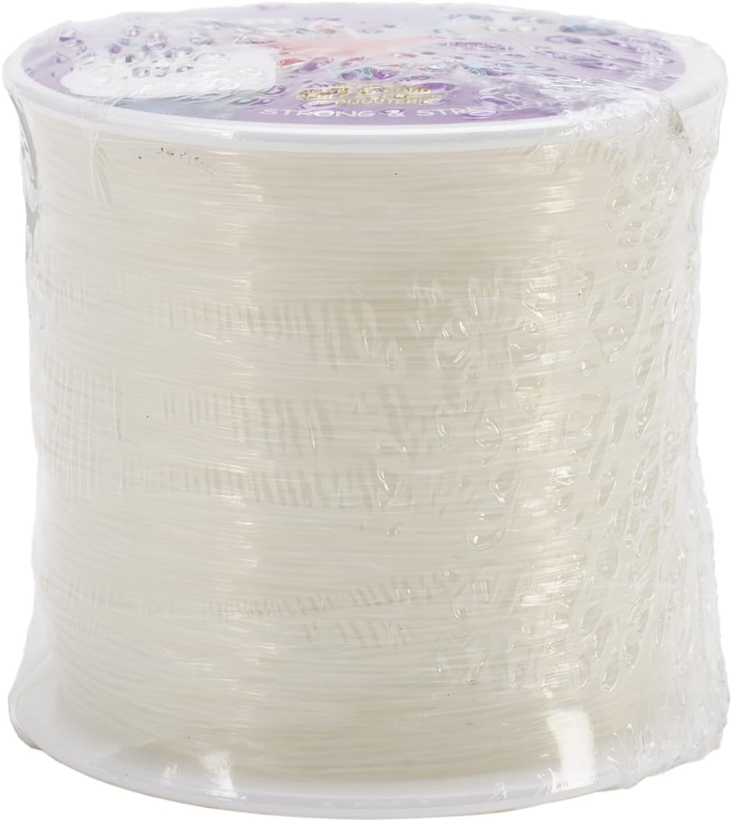 Stretch Magic  SMJ10001 Stretch Magic 1Mm Bead and Jewelry Cord, 100M, Clear