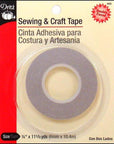 400 Sewing & Craft Tape , 1/8-Inch X 8-1/3-Yard , White