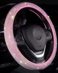 Luxury Diamond Rhinestone Steering Wheel Cover – Universal Fit & Anti-Slip