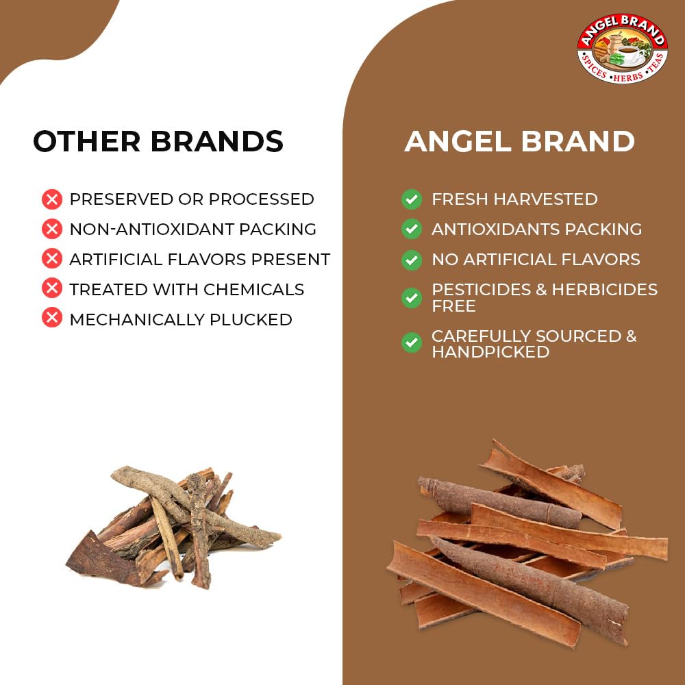 Angel Brand Mauby Bark – 0.75 oz Pouch Pack of 3 – Authentic Mauby Bark for Tea, Infusions, and Traditional Beverages.