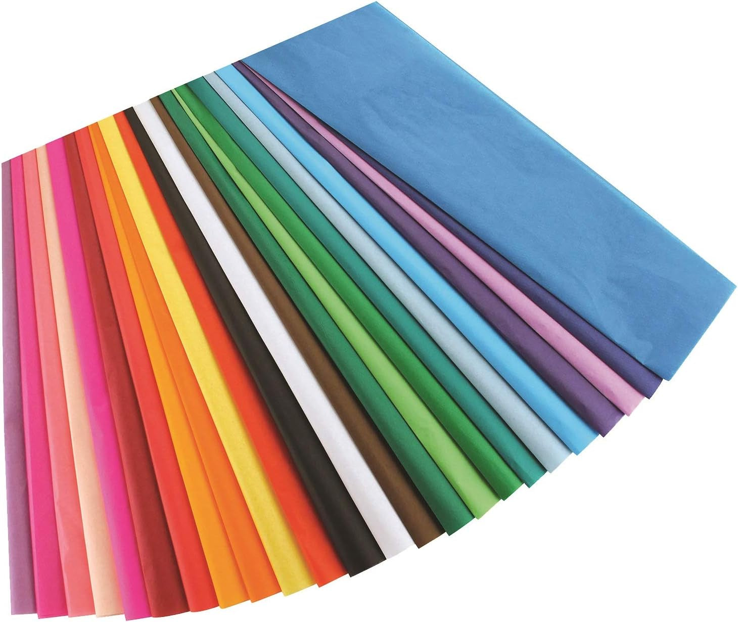 Products Bleeding Tissue Assortment- Multi-Color Assortment 12 X 18 Inch, 100 Sheets