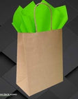 | Gift Wrap Tissue Paper|15"X20"|100 Count (Lime Green, 100 Sheets)
