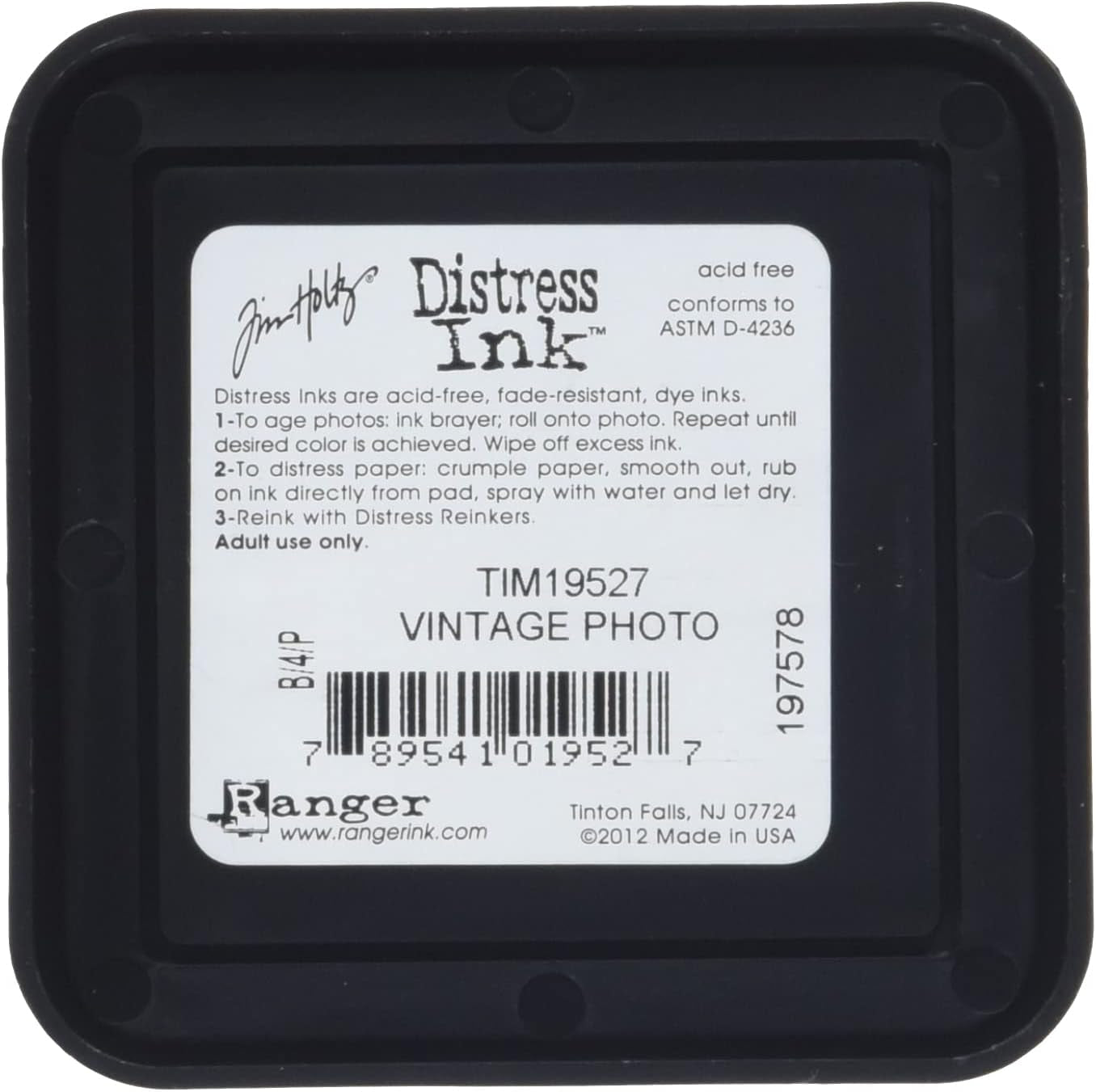 DIS-19527 Tim Holtz Distress Ink Pad, Vintage Photo