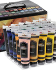 Acrylic Paint - Spectrum Set - 120 Ml Tube - Smooth & Creamy Consistency, Vibrant Pigmentation, Great Coverage for Artists - Clean up with Soap & Water
