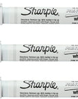 Fine Point Paint Marker [Set of 3] Color: White