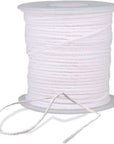 Braided Candle Wick Spool 200 Ft Cotton Candle Wick Roll Core Braided Wick for Candle Making and Candle DIY (61M/67Yard/200 Foot)