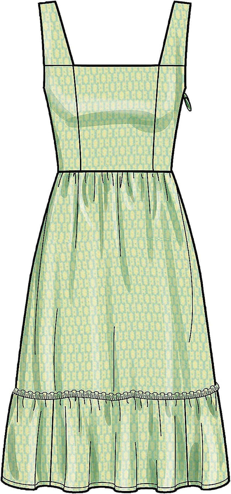 Misses' Dress Sewing Pattern Kit, Code N6692. Sizes 6-8-10-12-14-16-18