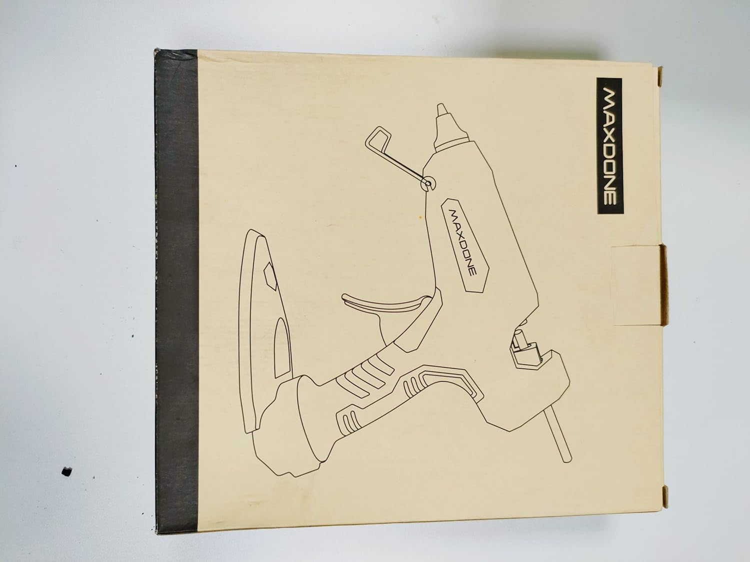 Hot Glue Gun Kit Glue Gun -  Craft Glue Gun Full Size(Not Mini) Glue Guns Heavy Duty Hot Glue Gun with 12Pcs Glue Sticks(0.43&#39;&#39; X 8&quot;) 100W for DIY Art