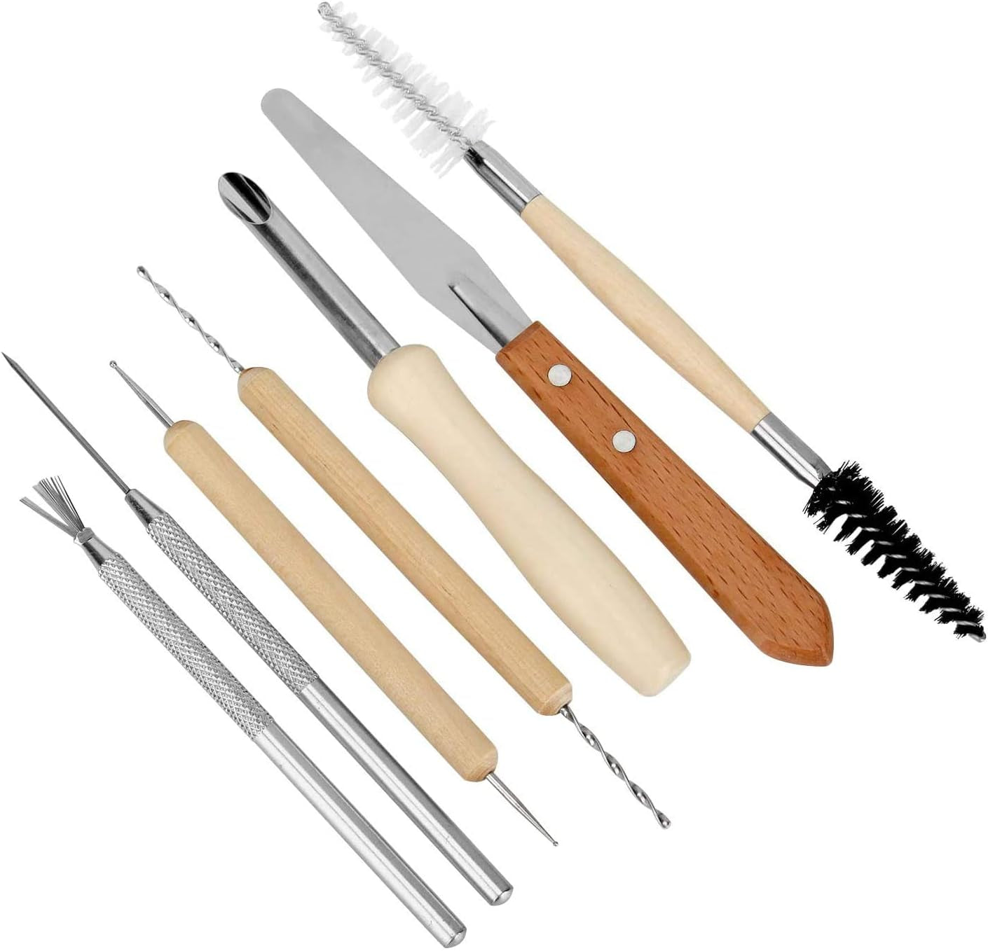 30Pcs Clay Tools, Pottery Tools and Clay Sculpting Tools for Adults, Pottery Kit, Polymer Clay and Air Dry Clay Tools for Ceramics &amp; Pottery Clay, Pottery Tool Kit for Craft Supplies