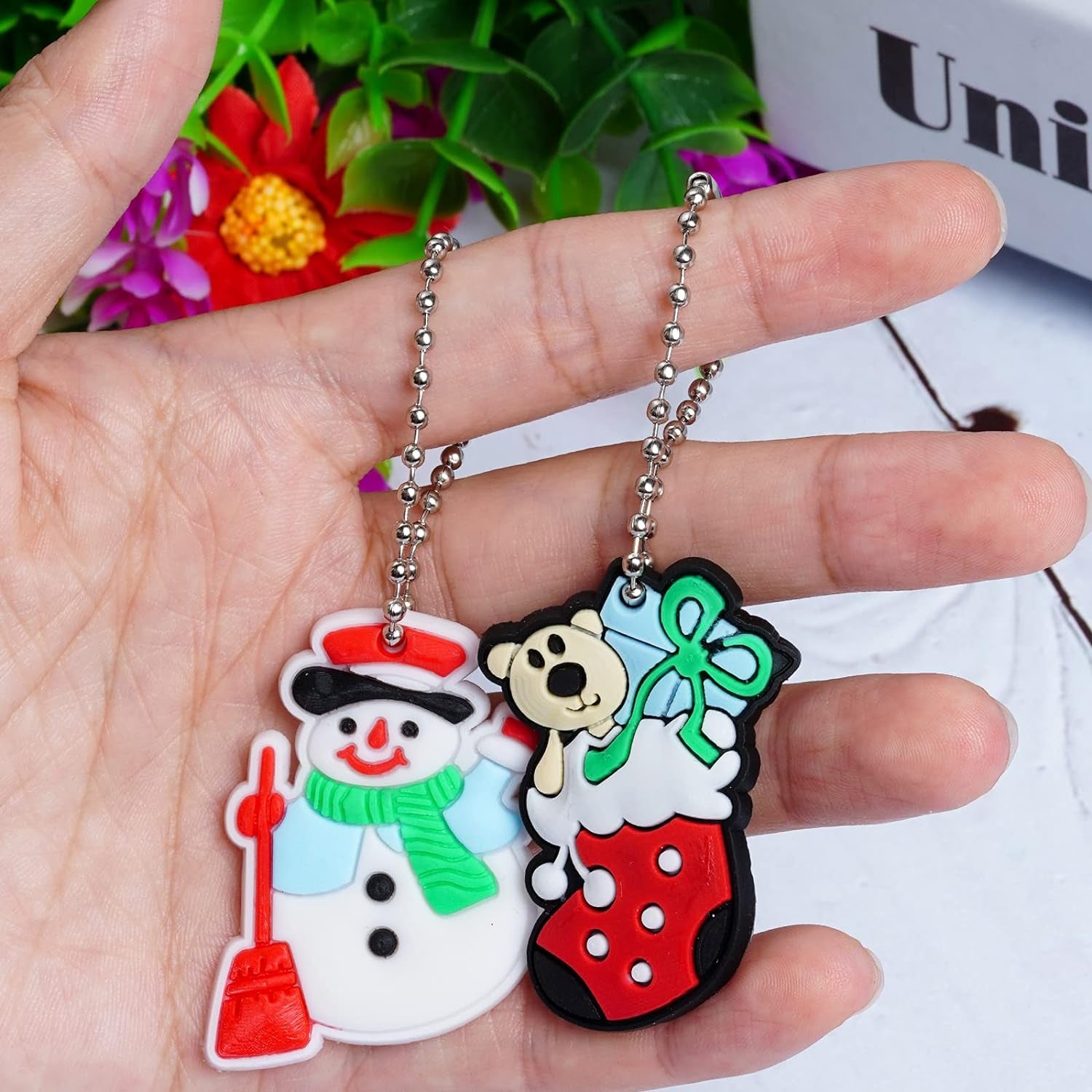 200 Pieces Ball Bead Chain 4 Inch Adjustable Metal Ball Chains 2.4Mm Beaded Chains with Connectors Keychain Dog Tag Chains for Jewelry Making, DIY Craft Projects, Silver