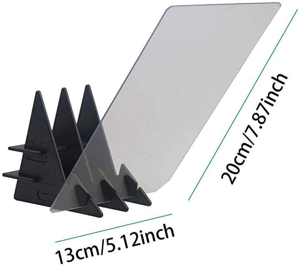 Portable Optical Drawing Board Sketching Tool Upgraded Optical Image Drawing Board,Glass with Protective Film, Sketch Wizard, Sketching Tool, the Reflector Has a Protective Film